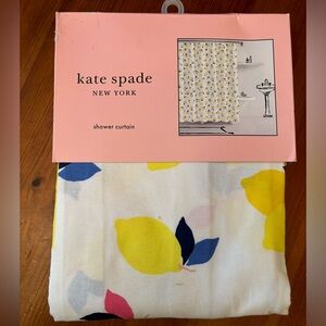 KATE SPADE SHOWER CURTAIN- LEMON ZEST